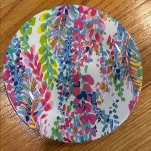 NEW Lilly Pulitzer Acrylic Plates, set of 6